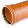 Rura kanalizacyjna zewnętrzna PVC 160X4.0X2000 SN4 KL.N ML (multilayer, spieniona) 0423213200